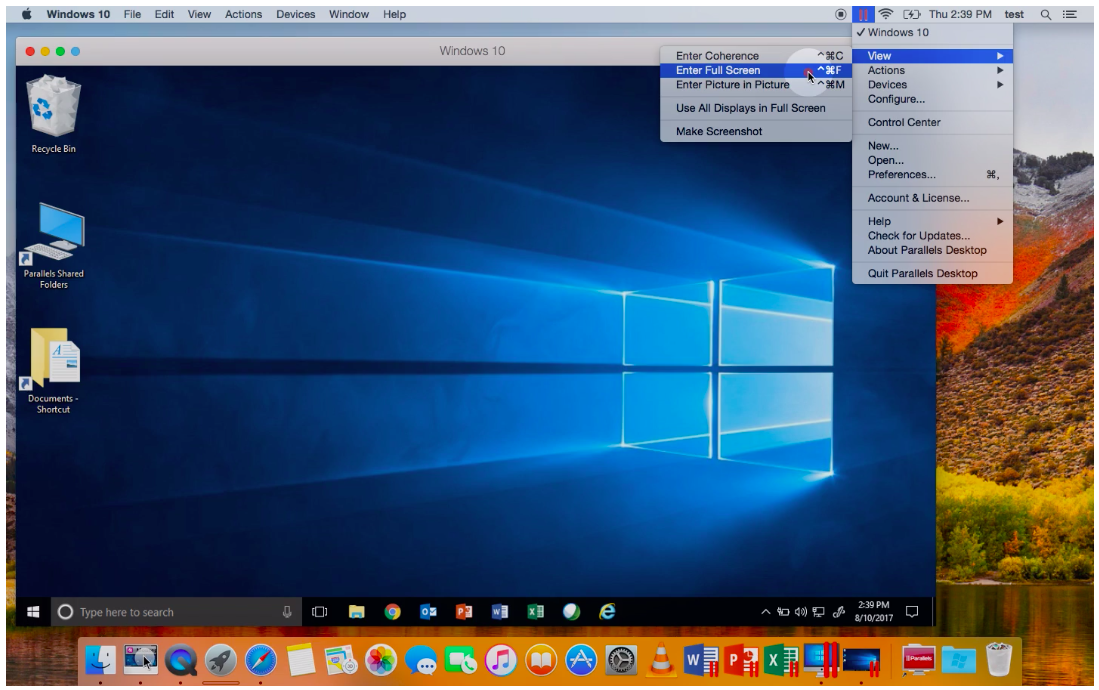 windows emulator for mac for a website